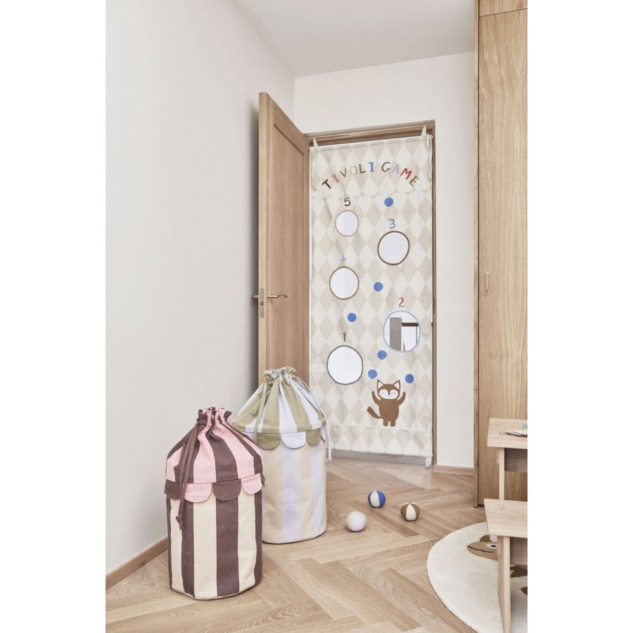 OYOY Mini Saga Kurvest 2 stk, Rose/Lilla