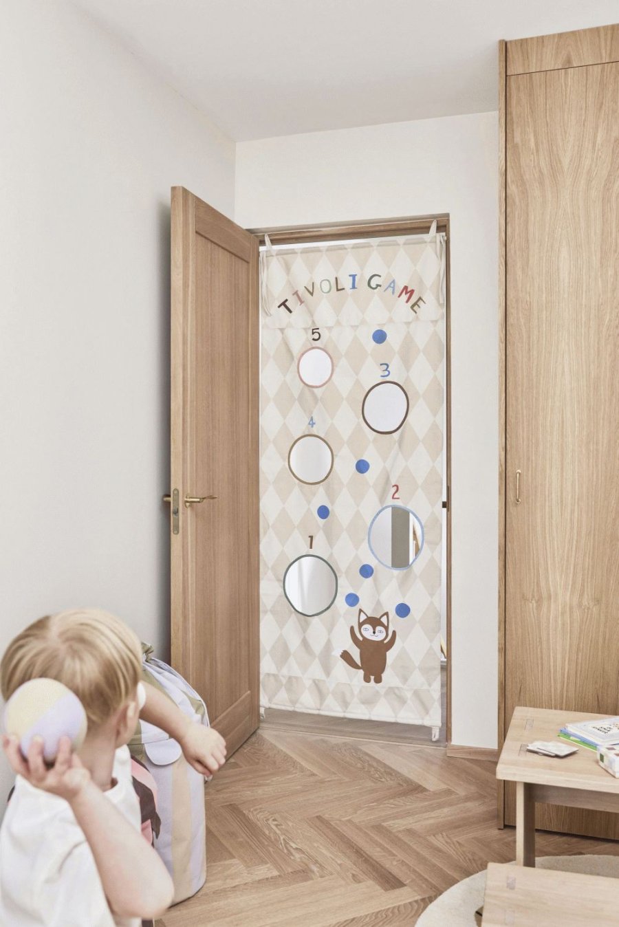 OYOY Mini Saga Kurvest 2 stk, Rose/Lilla