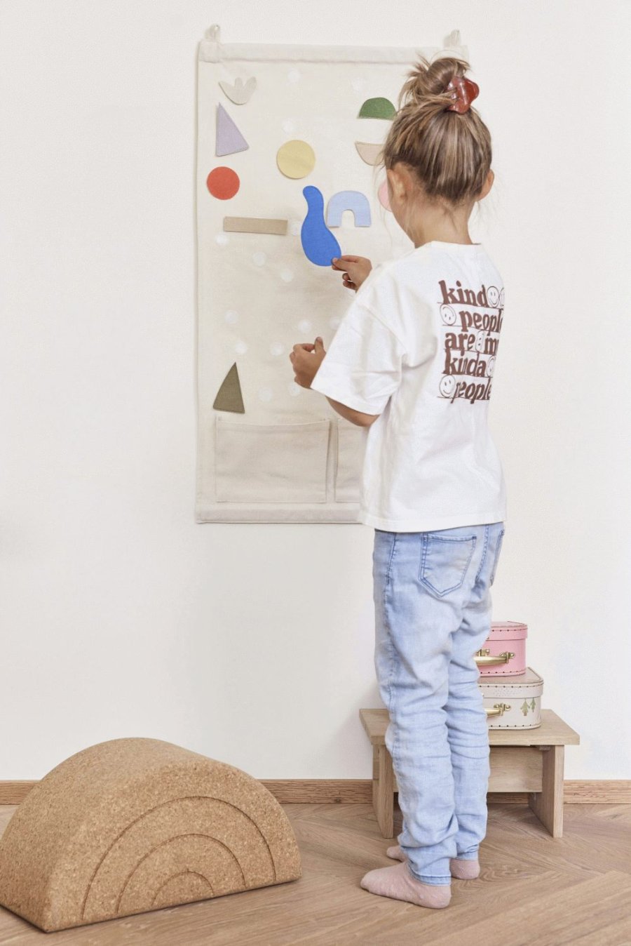 OYOY Mini Saga DIY Vgdekoration 50x90 cm, Multi