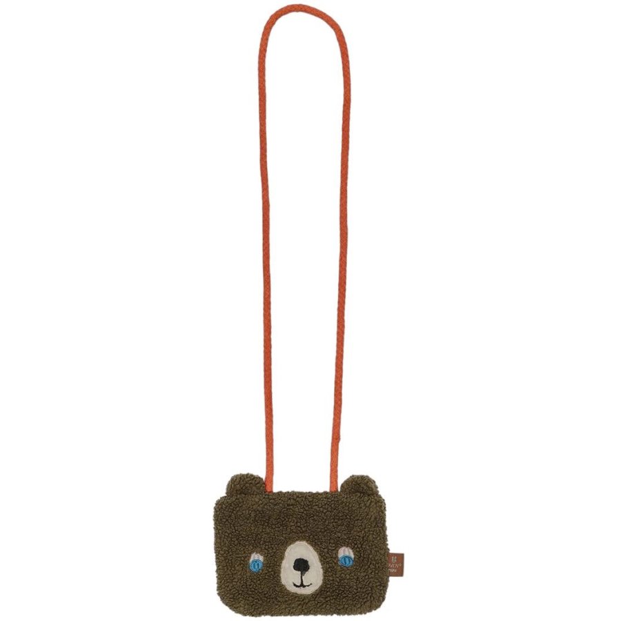 OYOY Mini Darling Bear Taske 14x17 cm, Brun