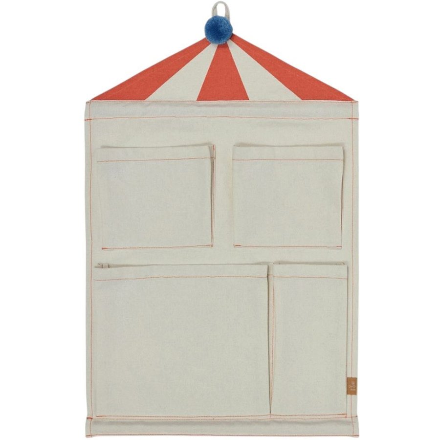 OYOY Mini Circus Vgopbevaring 40x60 cm, Clay/Rd