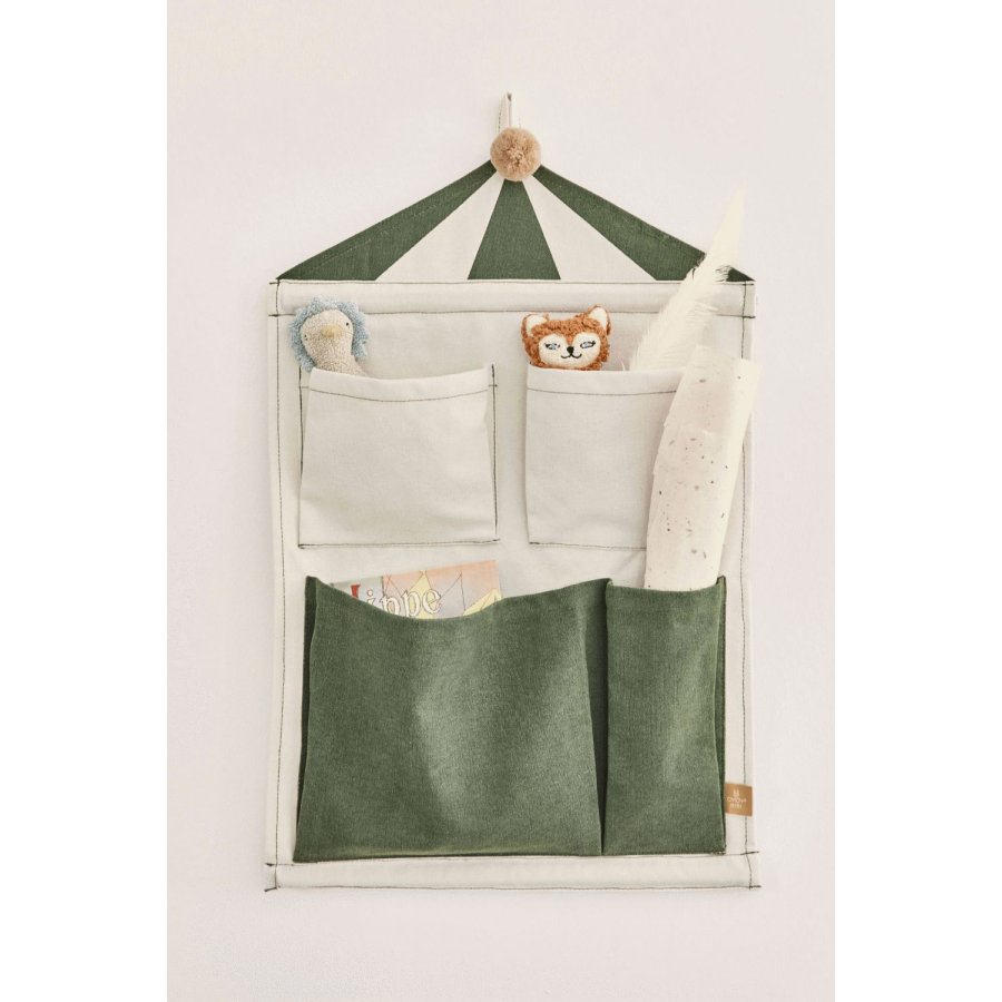 OYOY Mini Circus Vgopbevaring 40x60 cm, Clay/Grn