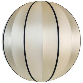 Oi Soi Oi Indochina Classic Lampenschirm Rund 58 cm, Kit/Schwarz