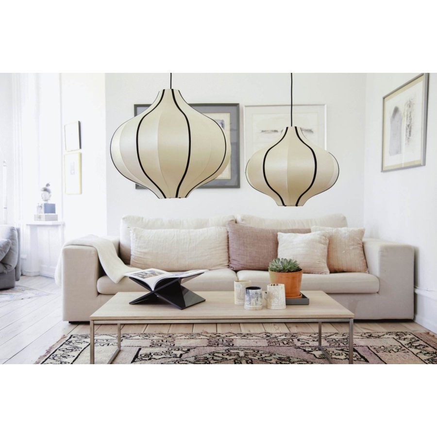 Oi Soi Oi Indochina Onion Lampenschirm 46 cm, Kit/Schwarz