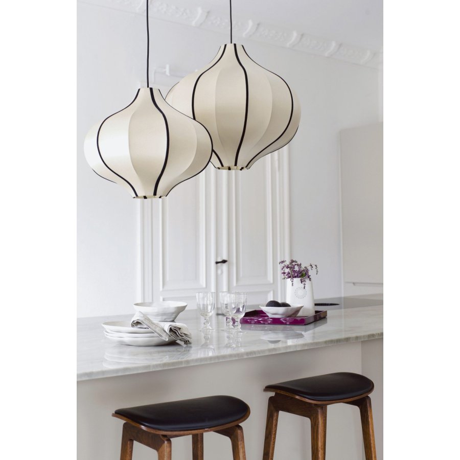 Oi Soi Oi Indochina Onion Lampenschirm 46 cm, Kit/Schwarz