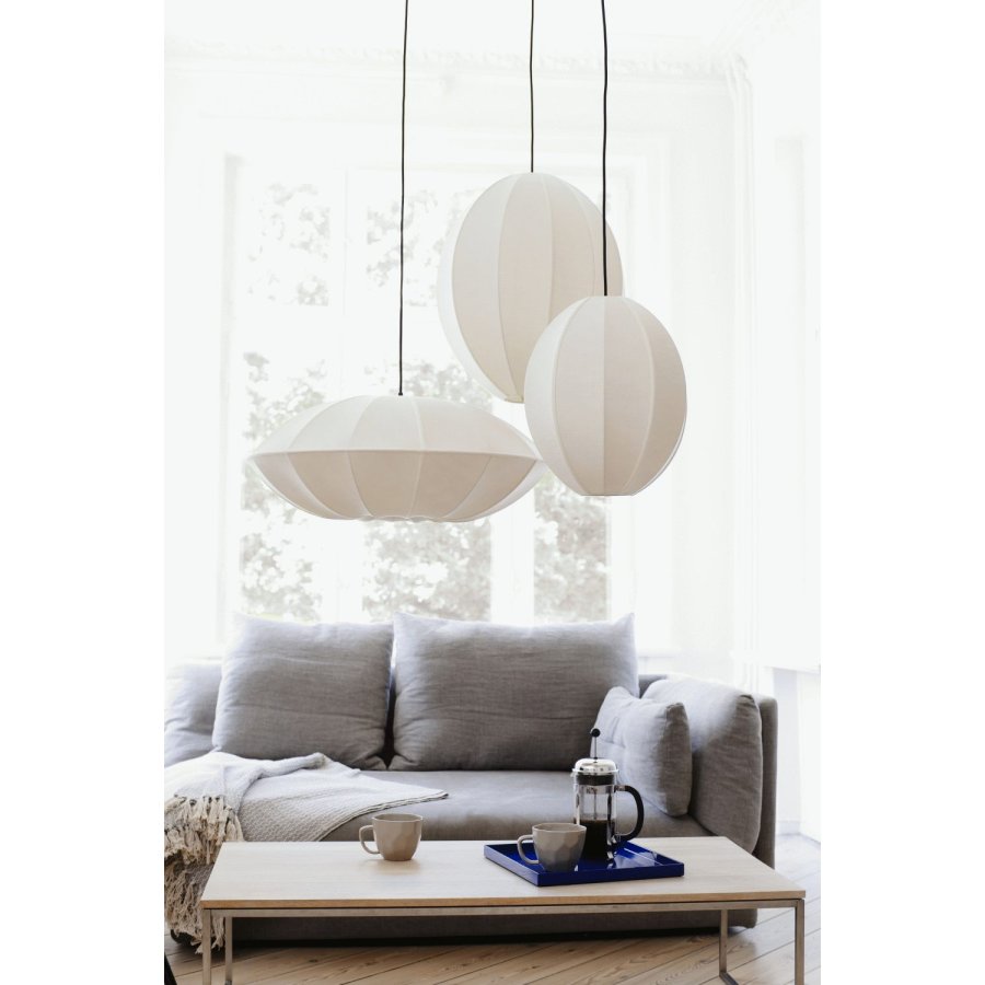 Oi Soi Oi Indochina Lampenschirm Oval 35 cm, Sand