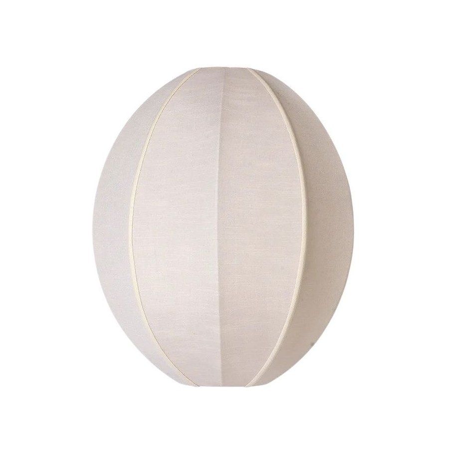 Oi Soi Oi Indochina Lampenschirm Oval 35 cm, Sand