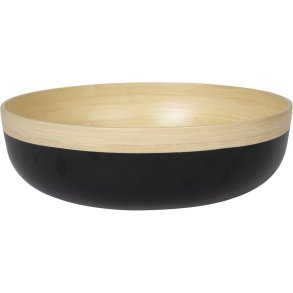 Oi Soi Oi Salatskl 34 cm, Natur/Sort