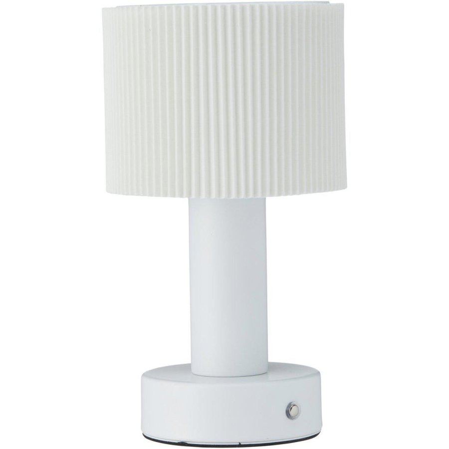 PR Home Tiara Transportabel Bordlampe H24 cm, Hvid