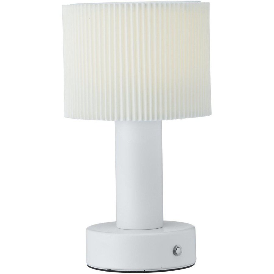 PR Home Tiara Transportabel Bordlampe H24 cm, Hvid