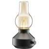 PR Home Glimt Tragbare Tischlampe H21 cm, Schwarz