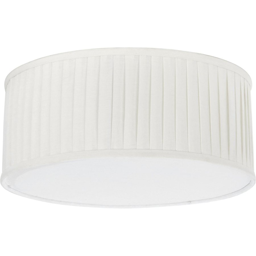 PR Home Plissé Linen Plafond 45 cm, Offwhite