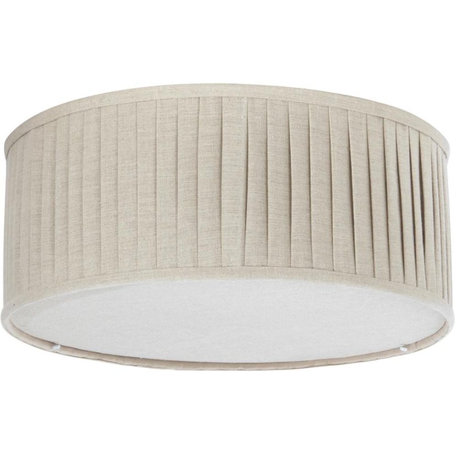 PR Home Plissé Linen Plafond 45 cm, Natur