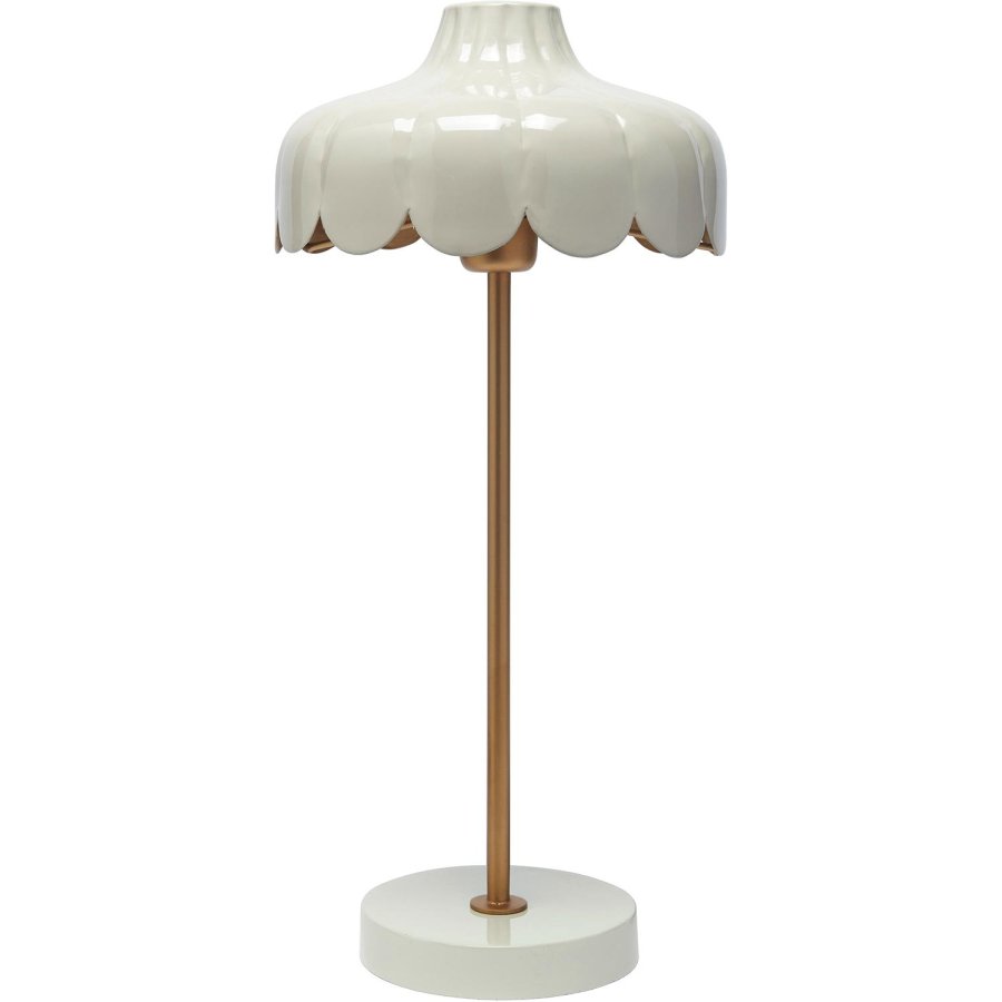 PR Home Wells Bordlampe H50 cm, Beige/Messing