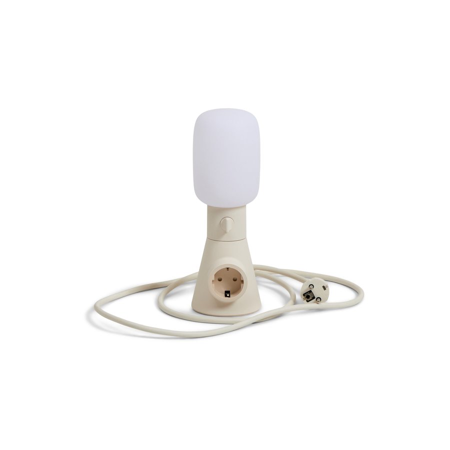 Pedestal Plug-in Leuchte 22,3 cm, Pearl