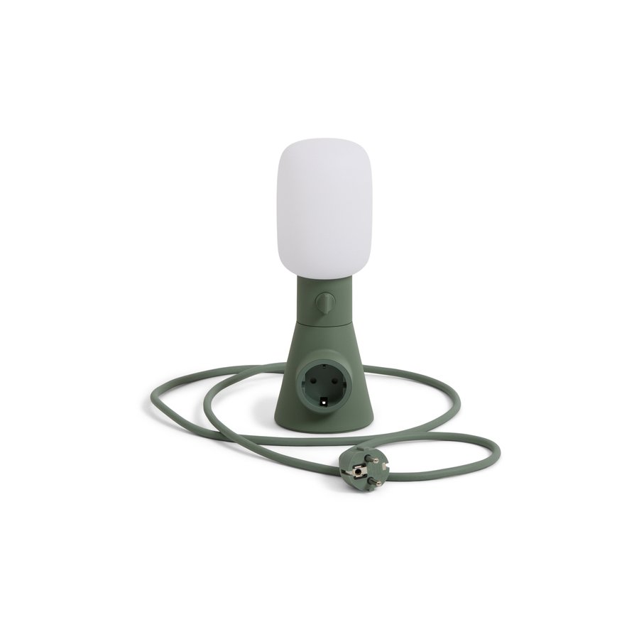 Pedestal Plug-in Leuchte 22,3 cm, Mossy Green