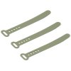 Pedestal Cable Ties 3 stk. 20 cm, Mossy Green