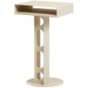 Pedestal Sidekick Beistelltisch H66 cm, Pearl