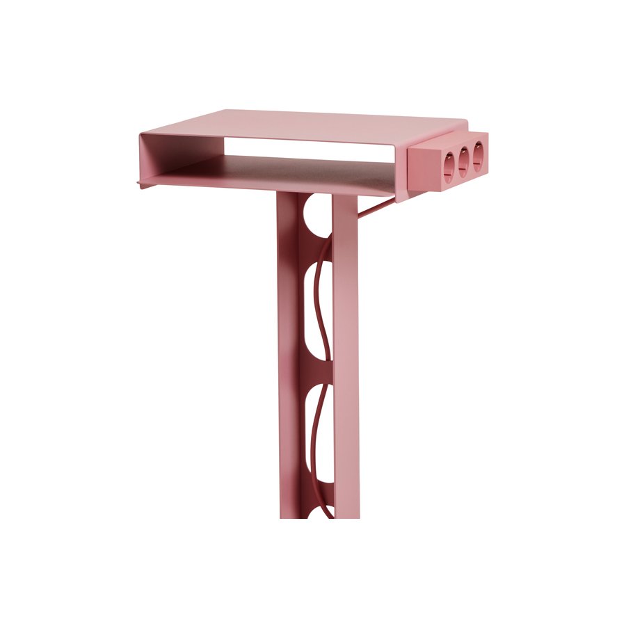 Pedestal Sidekick Beistelltisch H66 cm, Bubble Gum