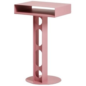 Pedestal Sidekick Beistelltisch H66 cm, Bubble Gum