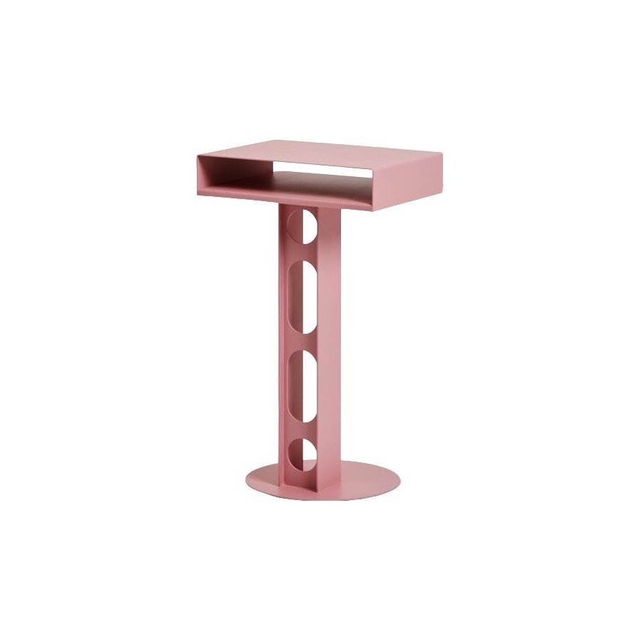 Pedestal Sidekick Beistelltisch H66 cm, Bubble Gum