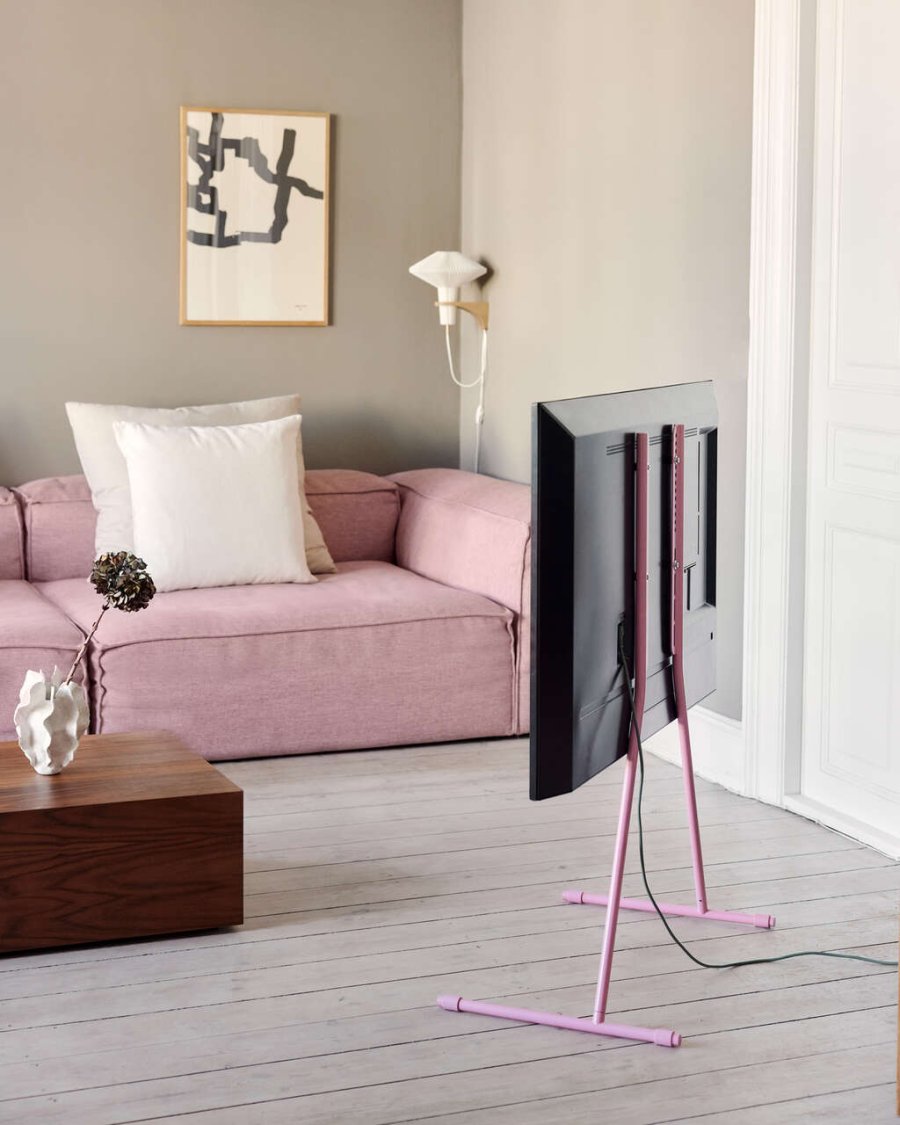 Pedestal Viva TV-Stnder 102 cm, Bubble Gum