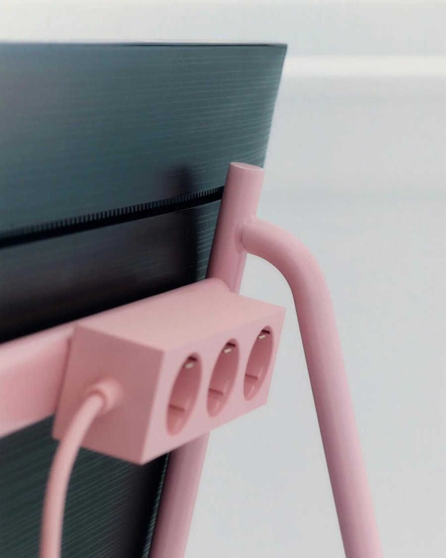 Pedestal Power Bar 5 m, Bubble Gum