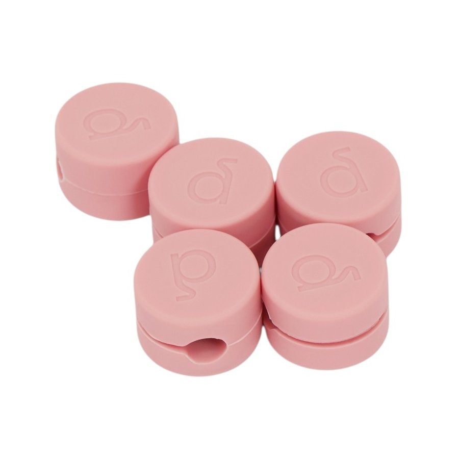 Pedestal Cable Clips, Bubble Gum
