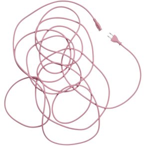 Pedestal Power Cable 7,5 m, Bubble Gum