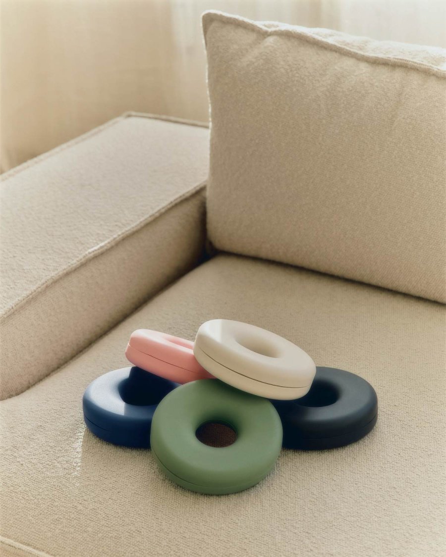 Pedestal Cable Bagel 14 cm, Charcoal