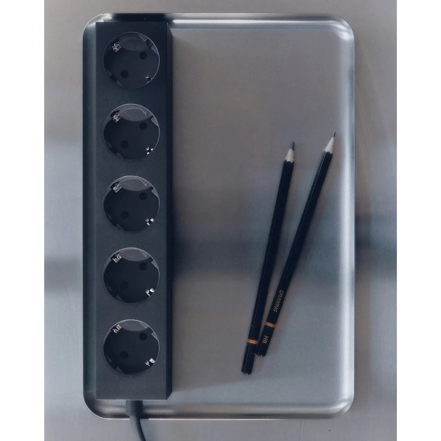 Pedestal Power Beam 5 m, Charcoal