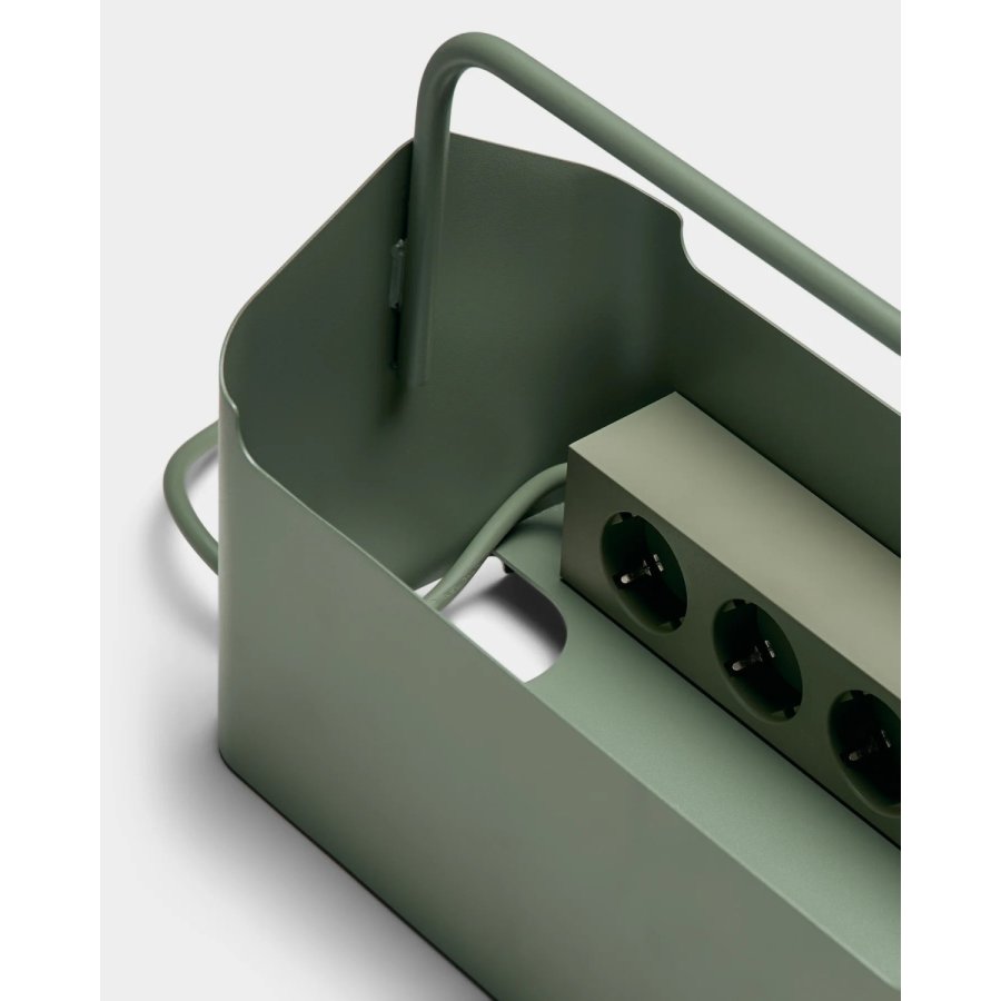 Pedestal Power Beam 5 m, Mossy Green