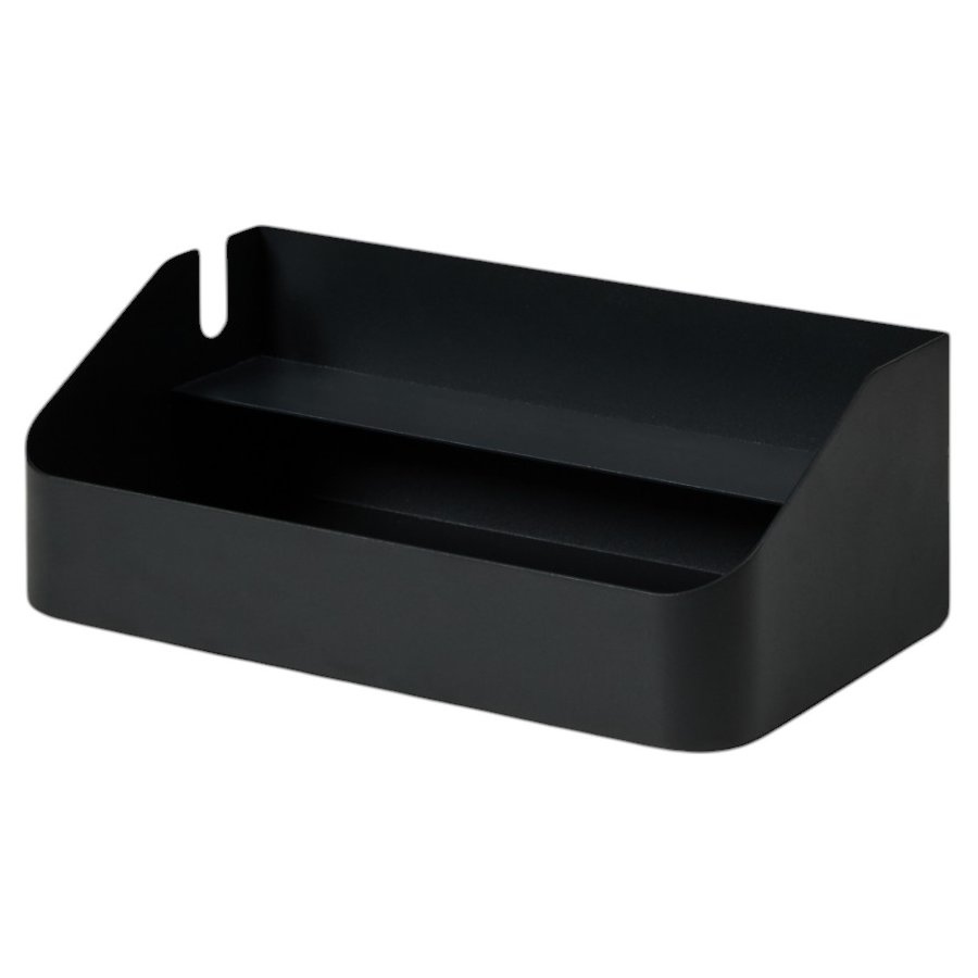 Pedestal Power Tray 27,5x15,5 cm, Charcoal