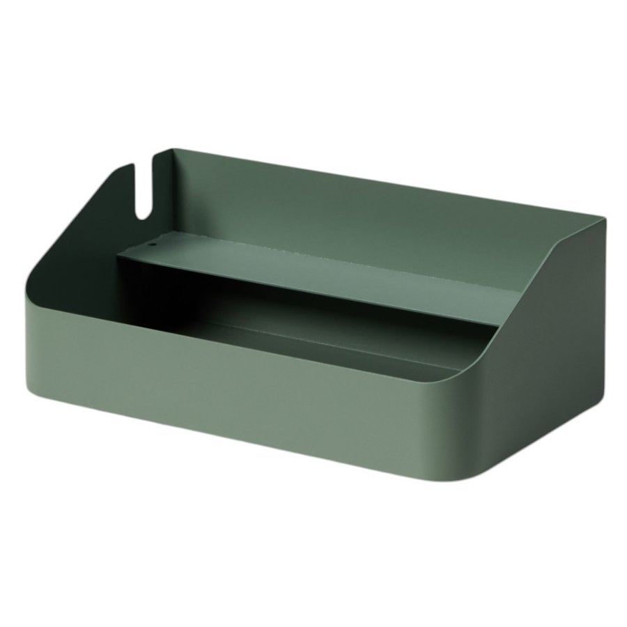 Pedestal Power Tray 27,5x15,5 cm, Mossy Green