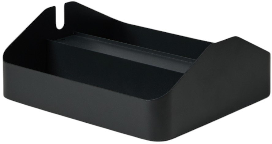 Køb Pedestal Power Tray Double 27,5x25,5 cm, Charcoal
