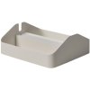 Pedestal Power Tray Double 27,5x25,5 cm, Pearl