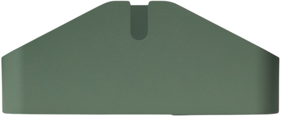 Pedestal Power Tray Double 27,5x25,5 cm, Mossy Green