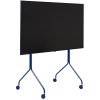 Pedestal Moon Rollin' Tall TV-Stander H121 cm, Ultra Marine