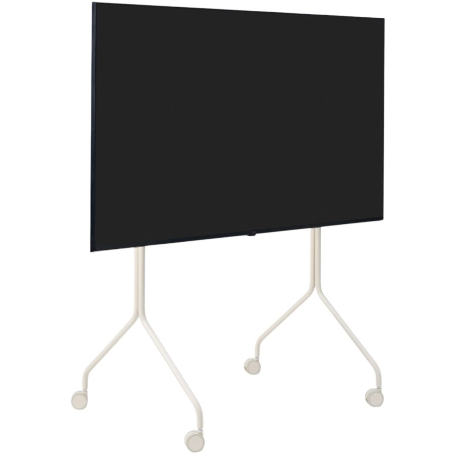 Pedestal Moon Rollin' Tall TV-Stander H121 cm, Pearl