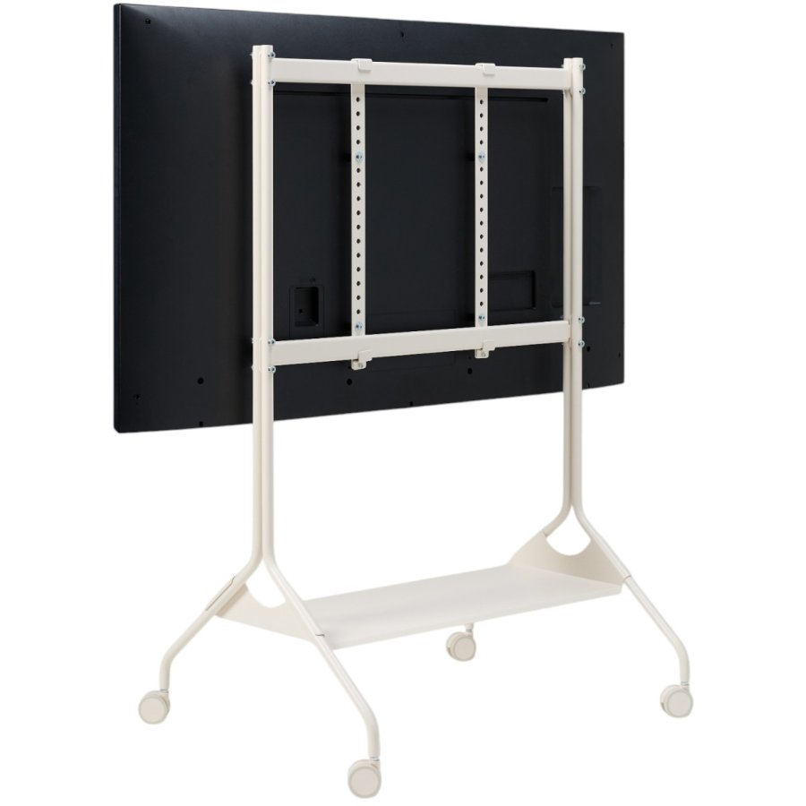 Pedestal Moon Rollin' Tall TV-Stander H121 cm, Pearl