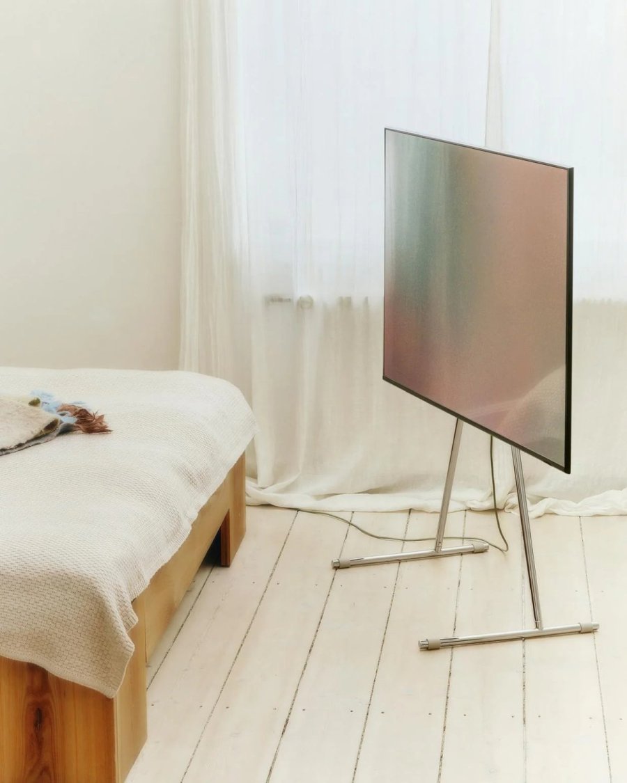 Pedestal Viva TV-Stander 102 cm, Chrome