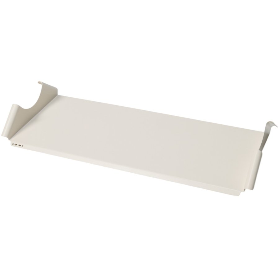 Pedestal Moon Tray Shelf 78 cm, Pearl
