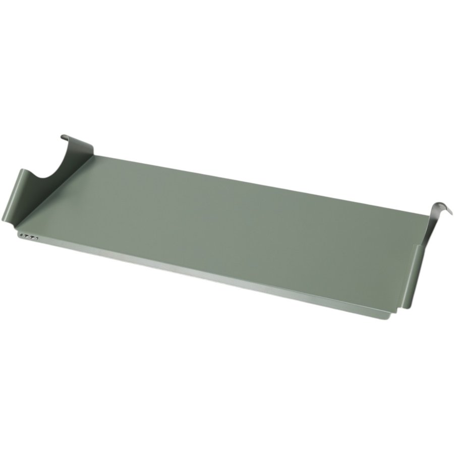 Pedestal Moon Tray Shelf 78 cm, Mossy Green