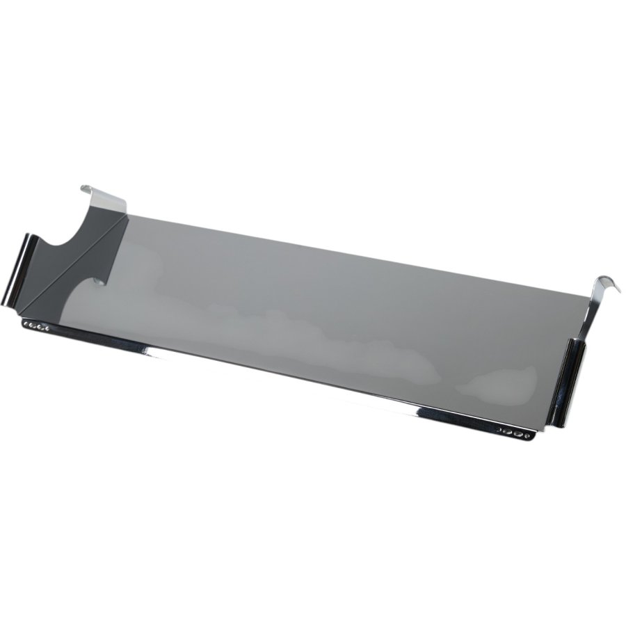 Pedestal Moon Tray Shelf 78 cm, Chrome
