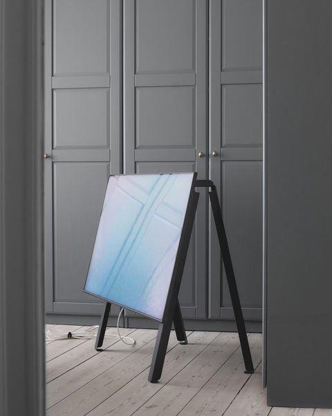 Pedestal A-frame TV-Stander H87 cm, Charcoal