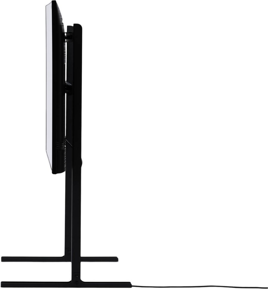 Pedestal Straight Tall TV-Stander H100 cm, Charcoal