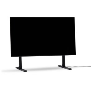 Pedestal Tilted TV-Stander H76 cm, Charcoal