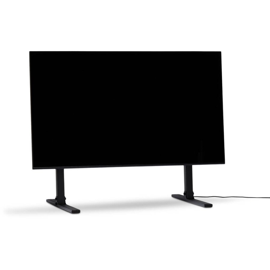 Pedestal Tilted TV-Stander H76 cm, Charcoal