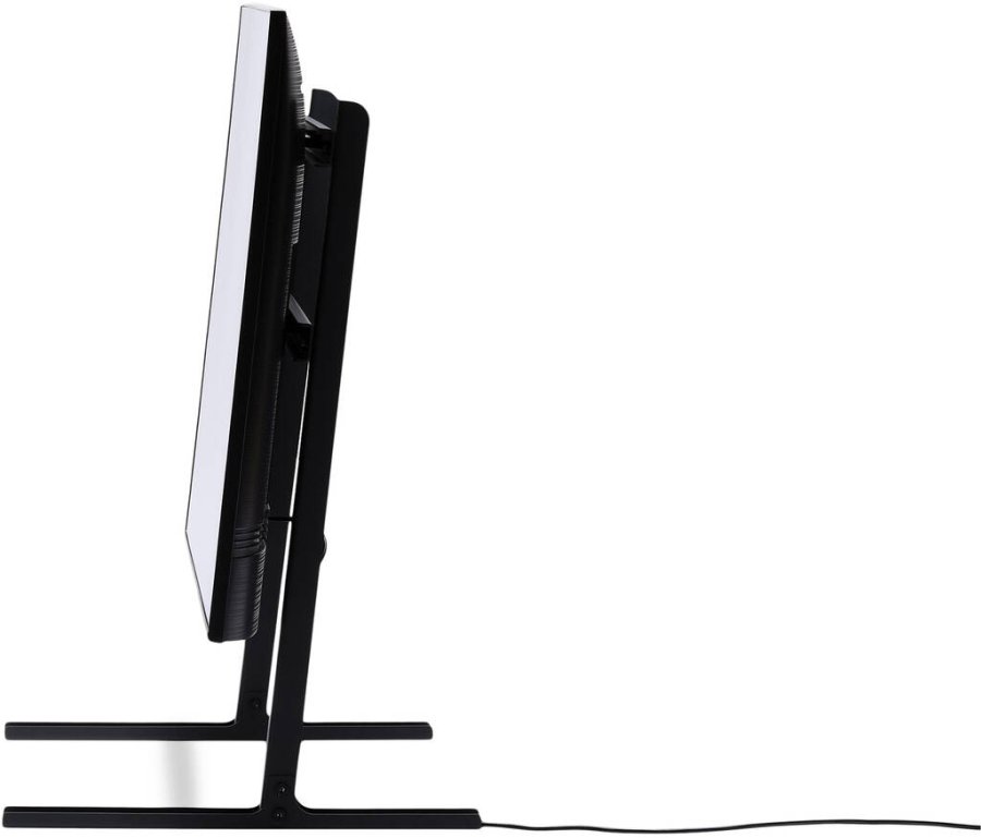 Pedestal Tilted TV-Stander H76 cm, Charcoal