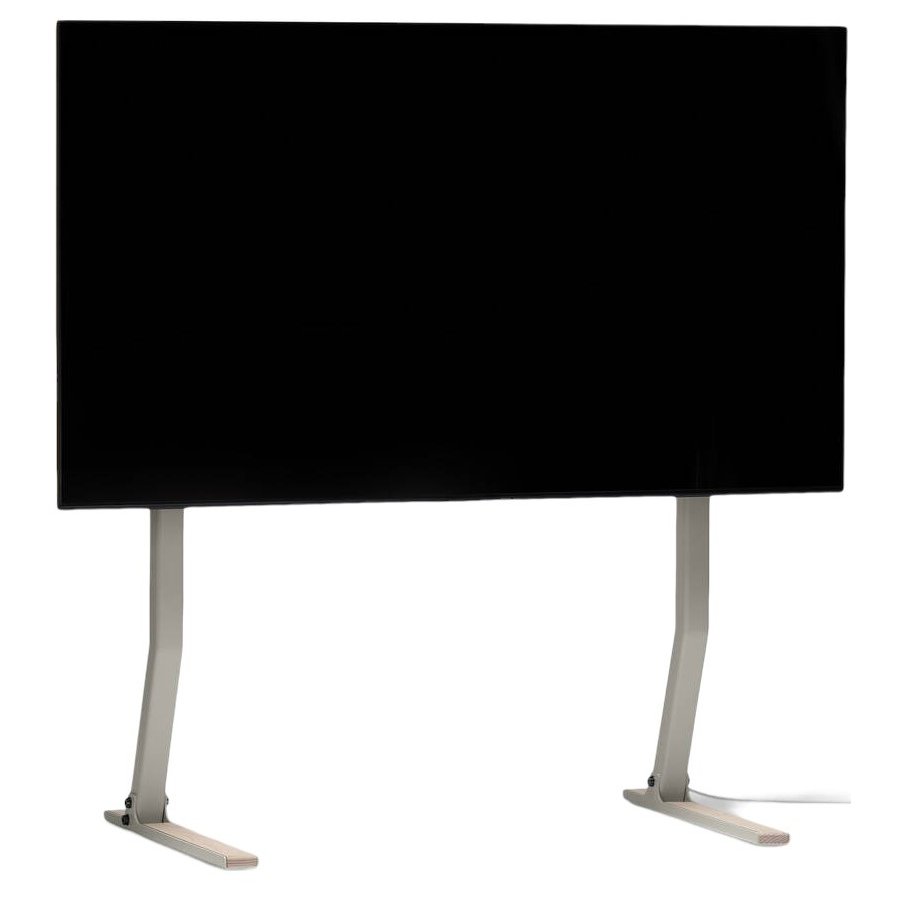 Pedestal Bendy Tall TV-Ständer H100 cm, Mushroom